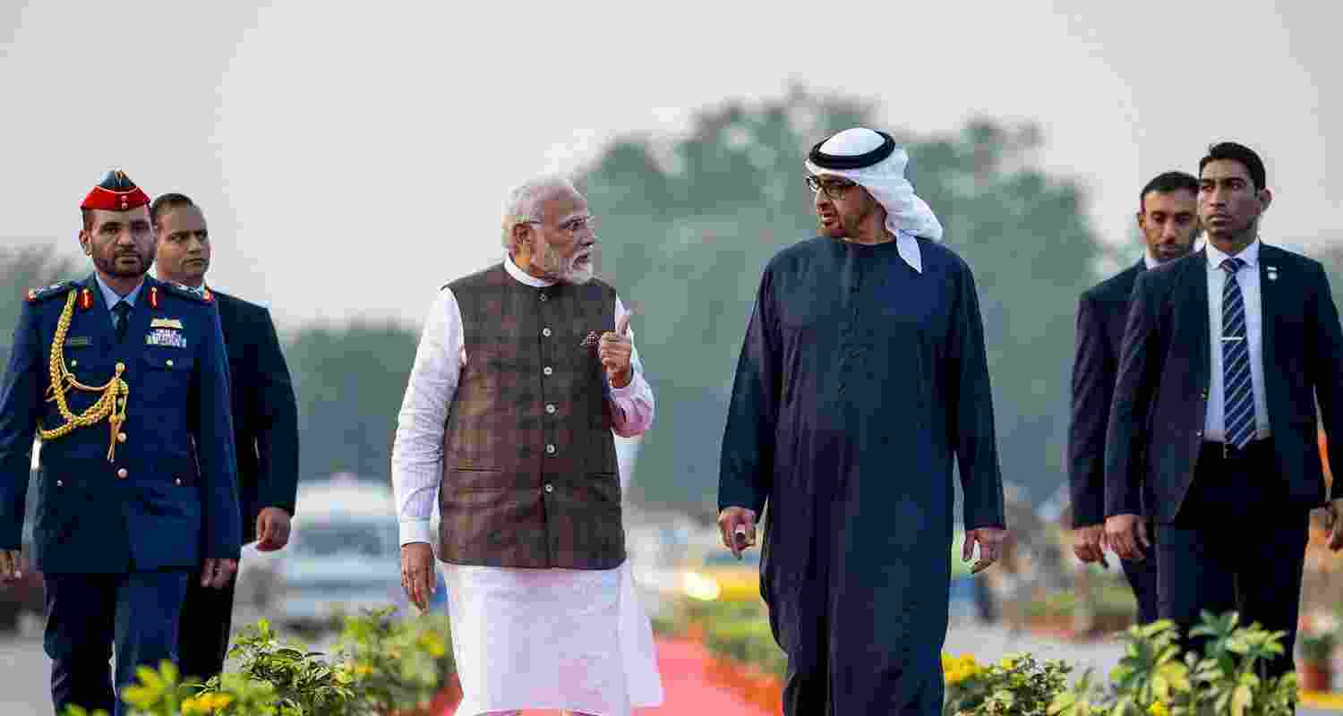 PM Modi, UAE, Zayed Al Nahyan