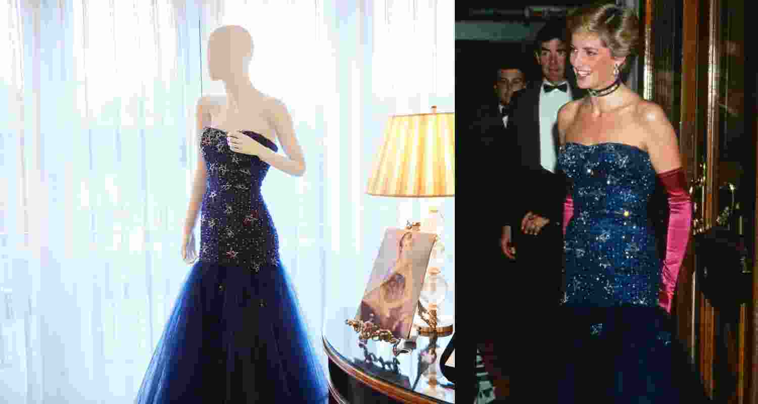 Princess Diana's gown, handbag up for auction