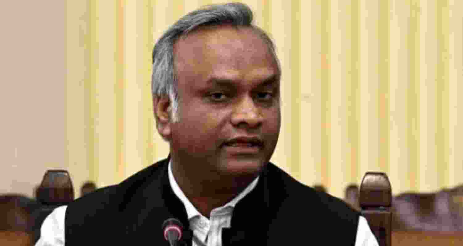 BJP petitions Guv, seeks dismissal of Kharge's son from K'taka Cabinet 