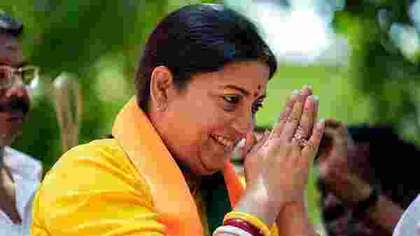 Smriti Irani files nomination from Amethi LS seat, joined by MP CM Mohan Yadav
