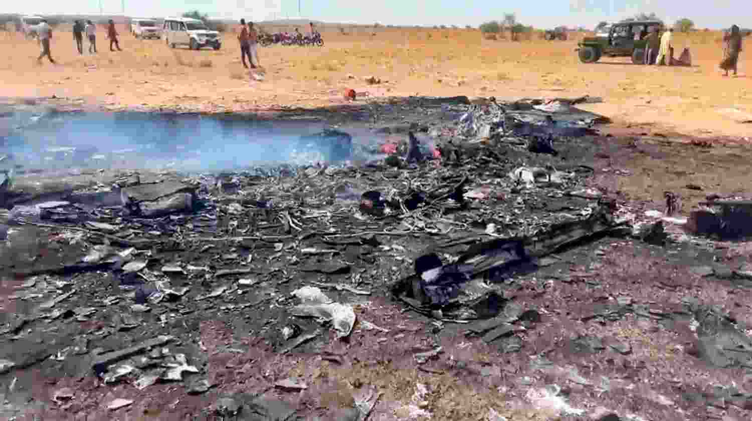IAF’s remotely piloted aircraft crashes near Jaisalmer