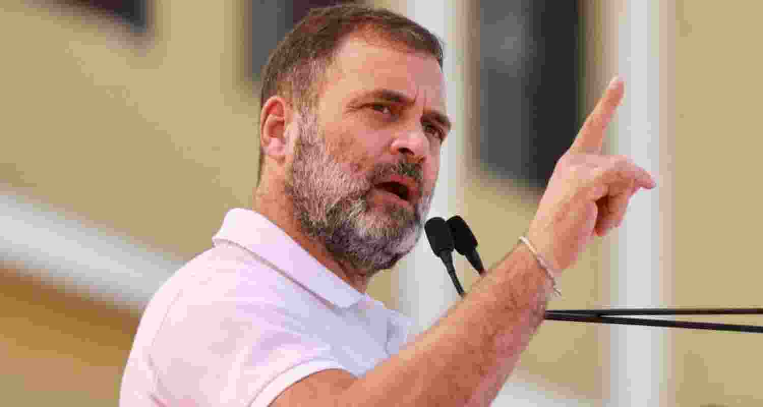 Rahul Gandhi condemns threats given to Andhra Pradesh party colleague YS Sharmila.