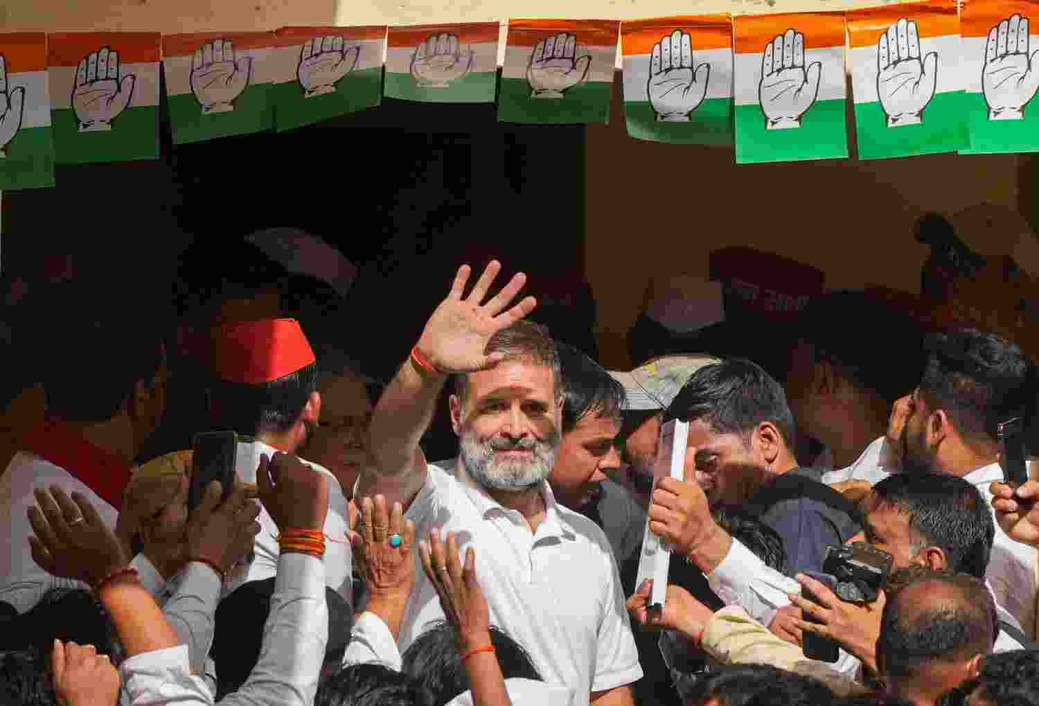 Rahul Gandhi returns to roots in Rae Bareli