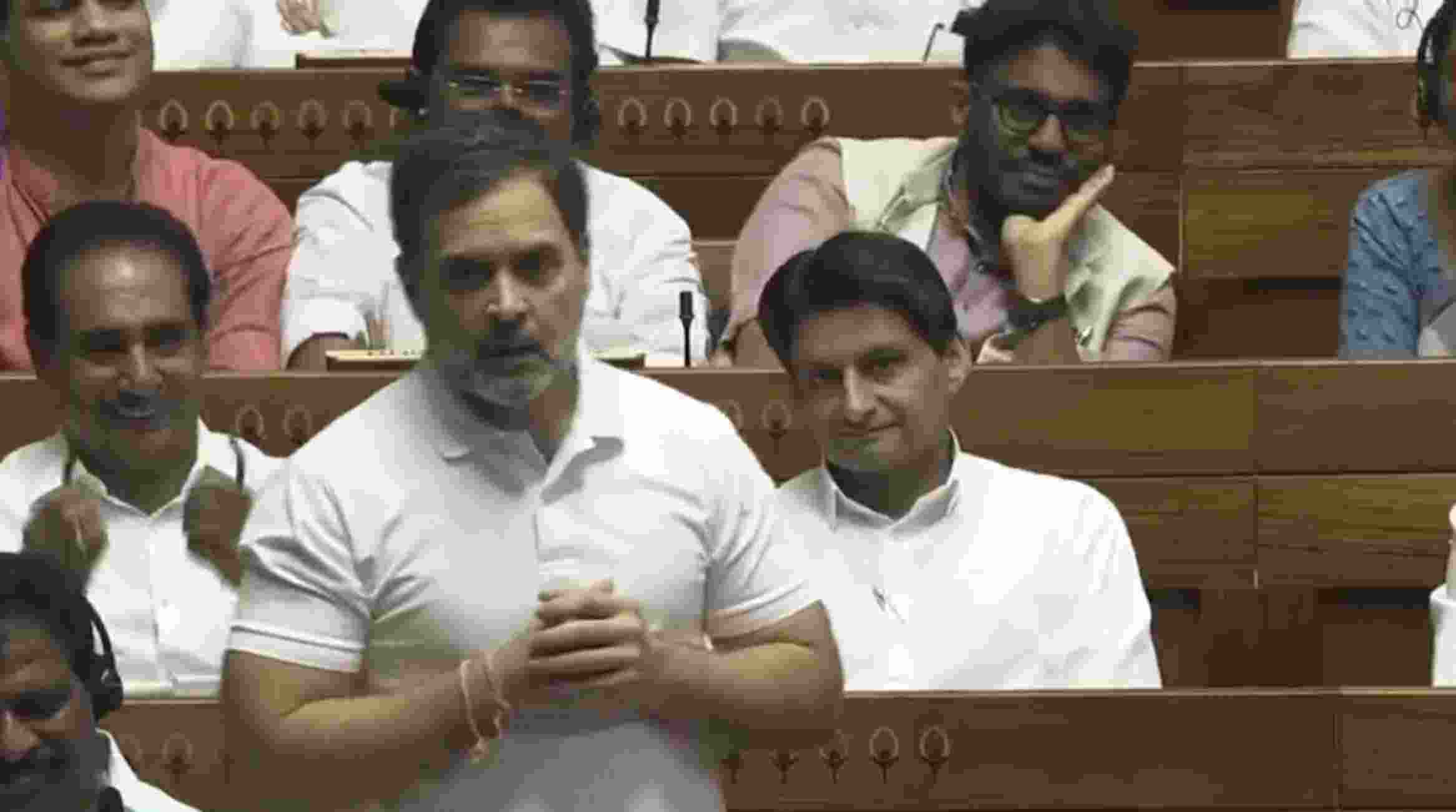 Ruling party members hit back after leader of Opposition Rahul Gandhi alleges that its leaders are not Hindus as they engage in ‘violence and hate,’ 