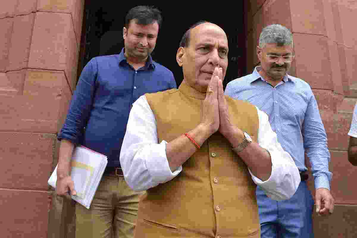 Rajnath Singh to file nomination papers in Lucknow on Monday 