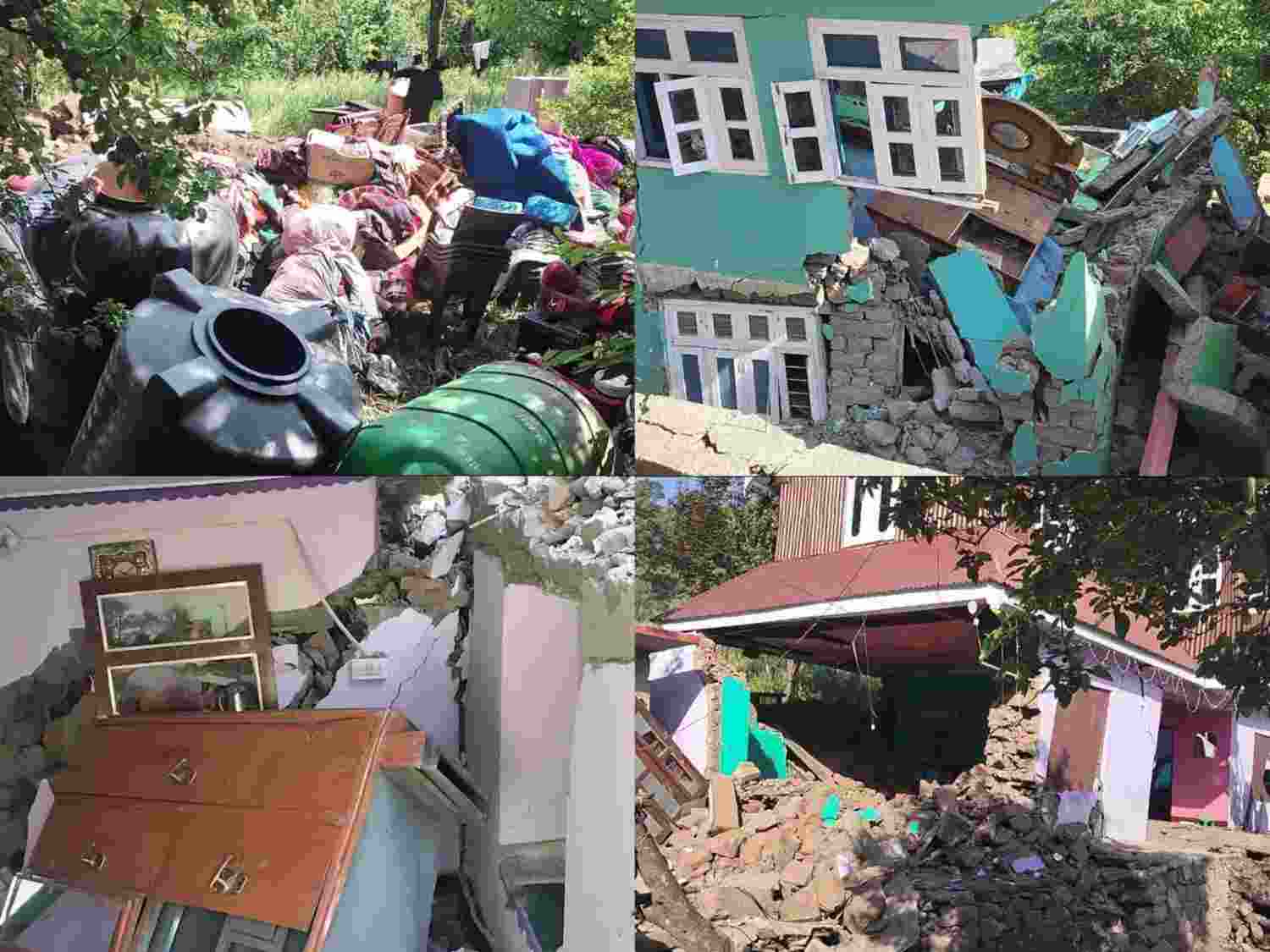 100 families evacuated, 50 homes destroyed: GSI investigates Ramban land sinking