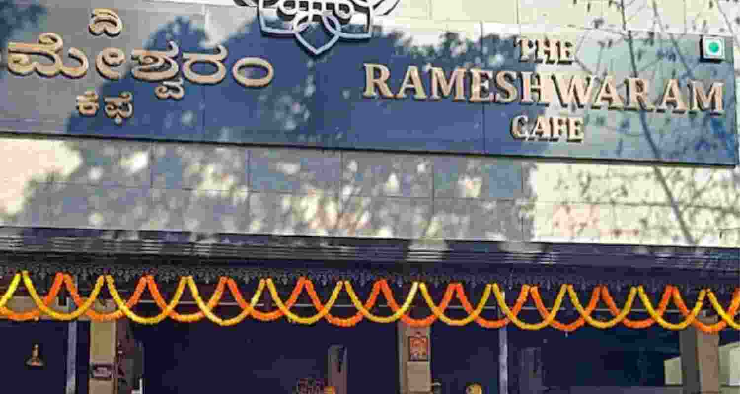 Rameshwaram Cafe in Bangalore.