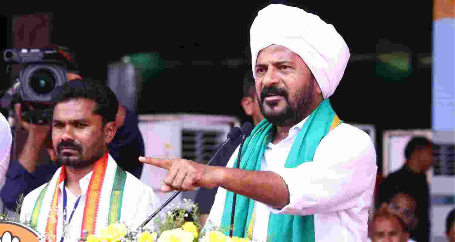 Revanth Reddy targets BJP on Lord Ram consecration