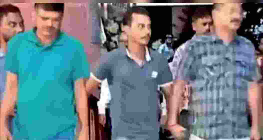 Sanjay Roy being escorted for interrogation amid ongoing investigations into the Kolkata doctor rape and murder case.