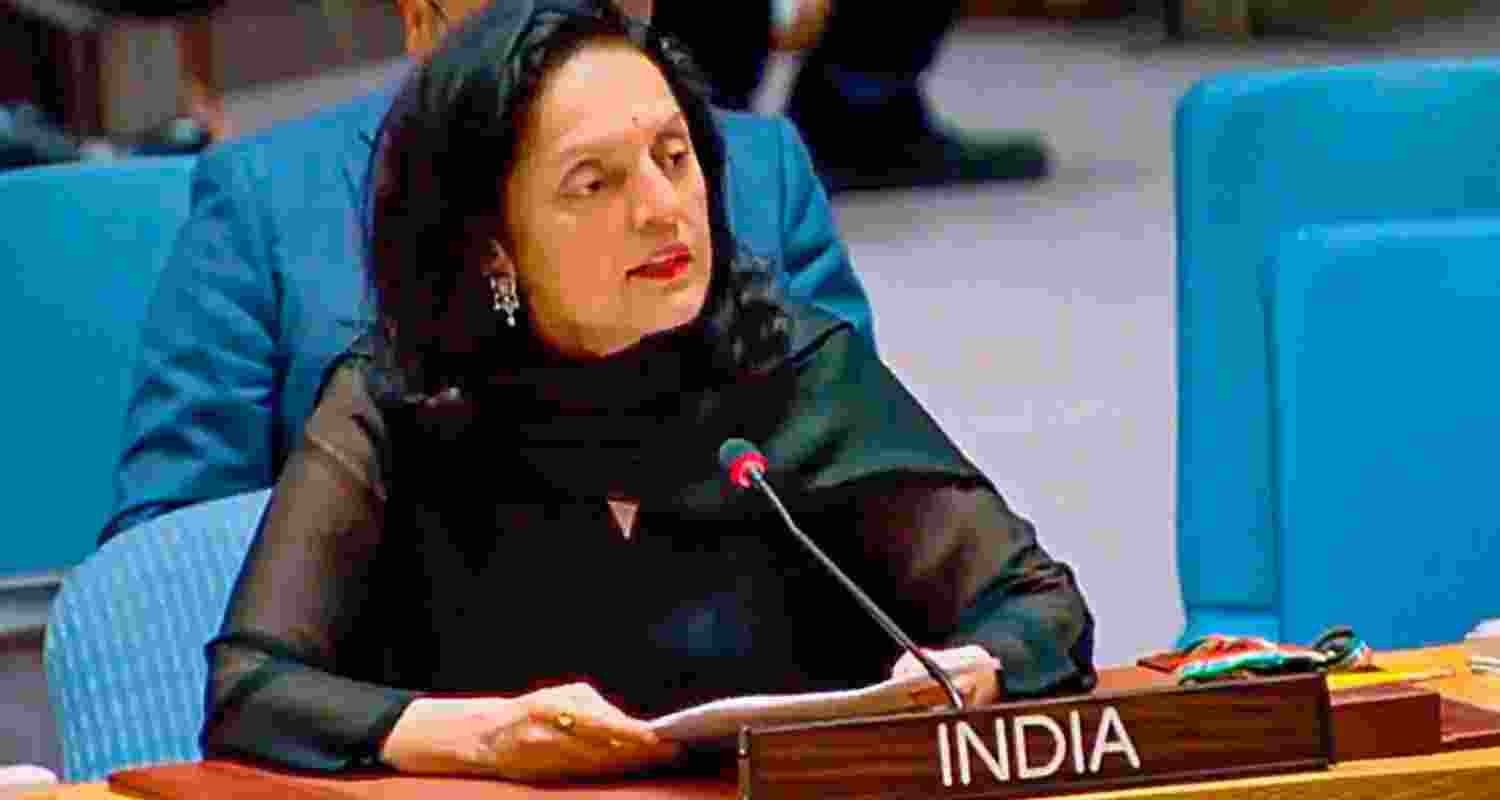 Ruchira Kamboj, India’s permanent representative to the UN.