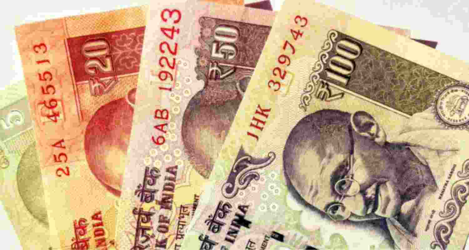 Rupee falls by 5 paise to 83.16 against the US dollar on Monday,