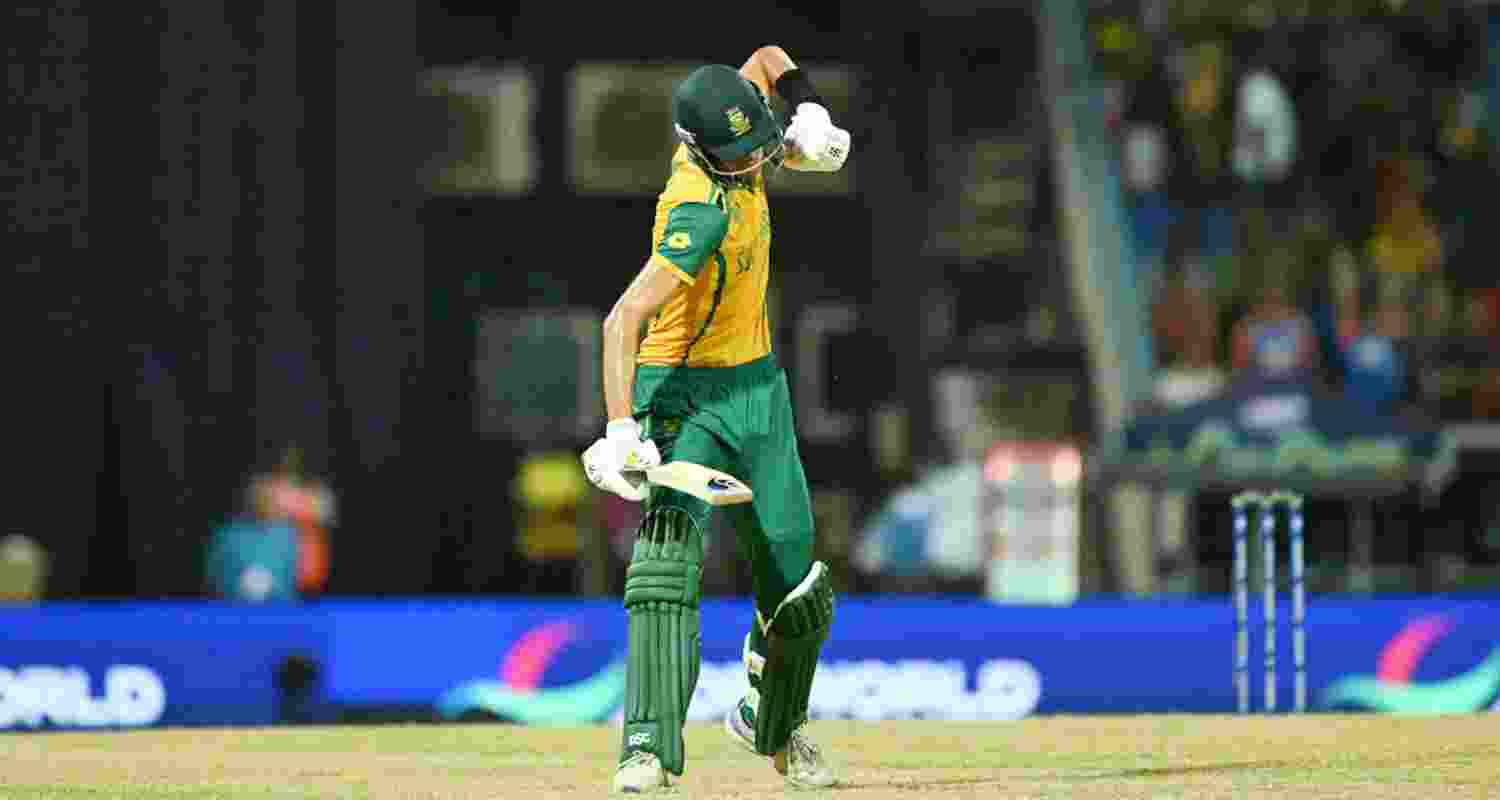 South Africa enter the semi-finals of the T20 World Cup, beating a formidable West Indies by three wickets in a thrilling rain-truncated Super 8s game at North Sound (Antigua).