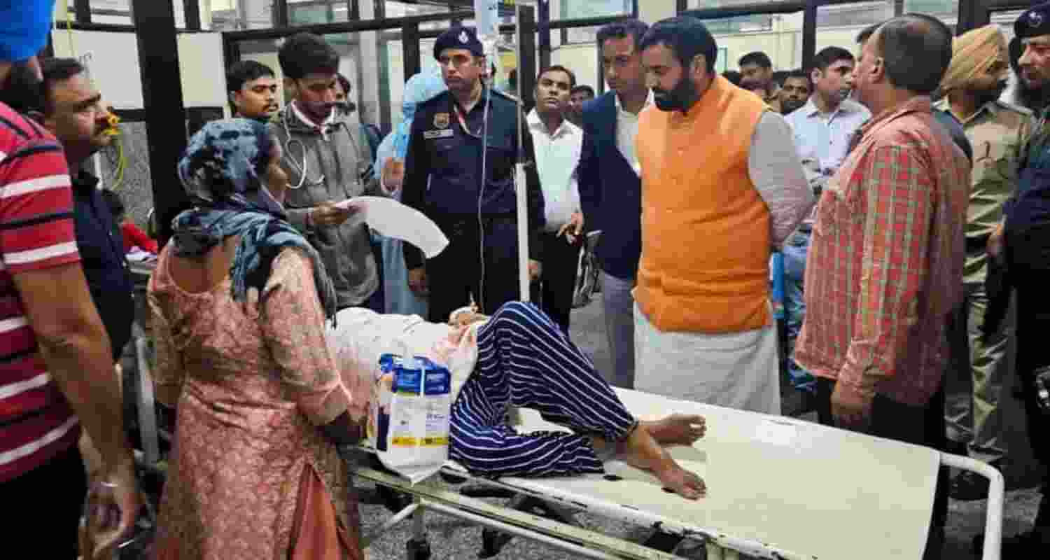 Haryana CM Nayab Singh Saini paid a surprise inspection at Panchkula Civil Hospital. 