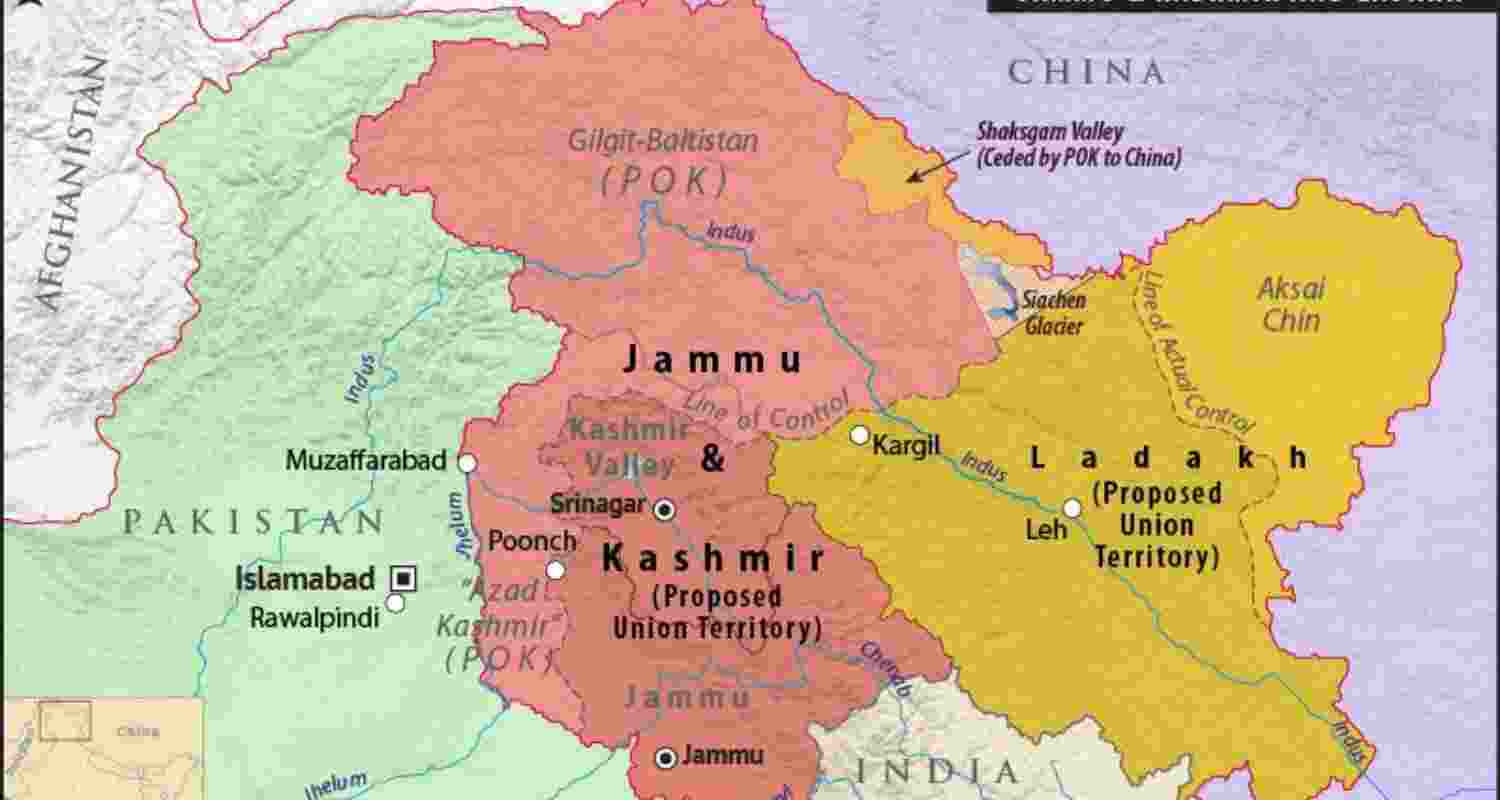 Pakistan transferred approximately 5,163 square kilometers of the Shaksgam Valley to China in a disputed 1963 agreement, a decision India has continuously contested.