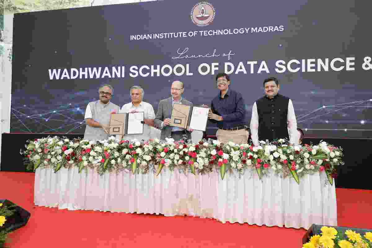 Indian Institute of Technology (IIT) Madras has received a monumental endowment of Rs 110 crore from  Sunil Wadhwani