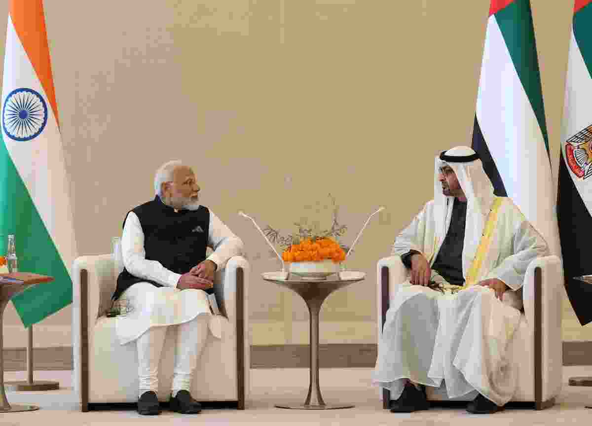 Prime Minister Narendra Modi, accompanied by UAE President Sheikh Mohammed Bin Zayed Al Nahyan, launched Unified Payment Interface (UPI) services in Abu Dhabi on Tuesday.