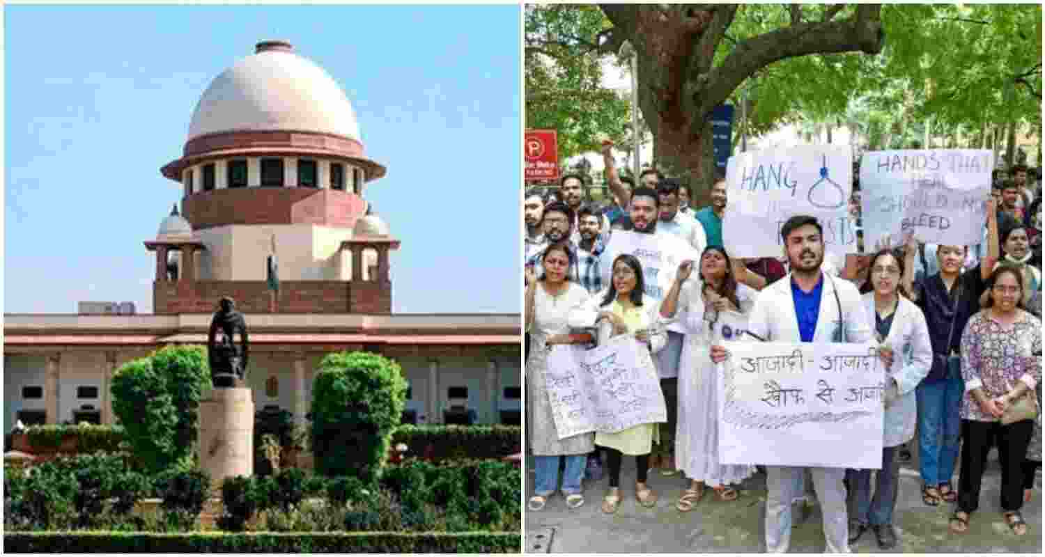 The Supreme Court, in response to the ongoing protests by doctors, urged them to resume work, stressing the importance of maintaining public health services.