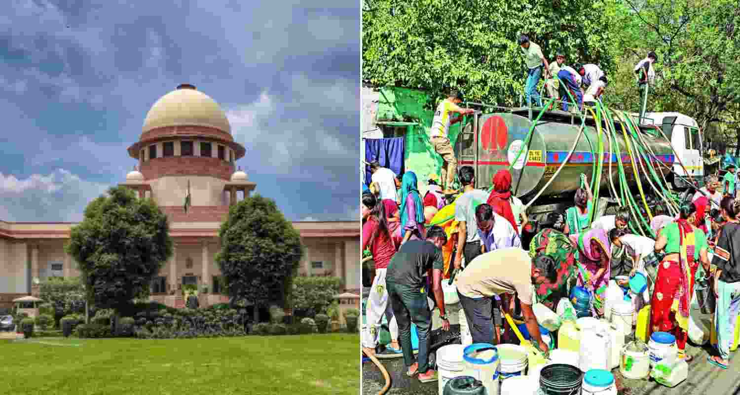 Supreme Court orders Himachal to release 137 cusecs of surplus water to Delhi amid water crisis. 
