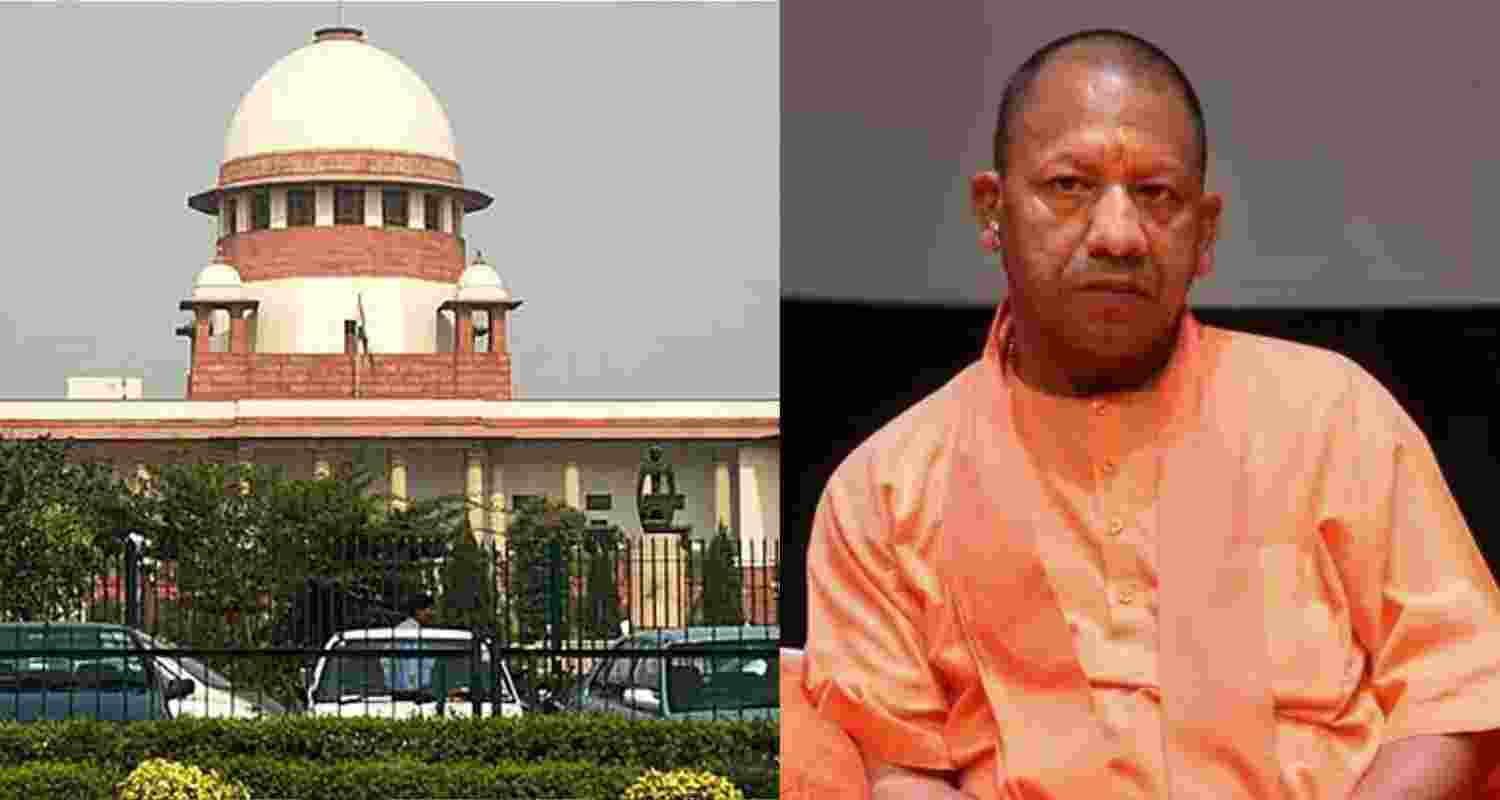 Supreme Court and UP CM Yogi Adityanath. 