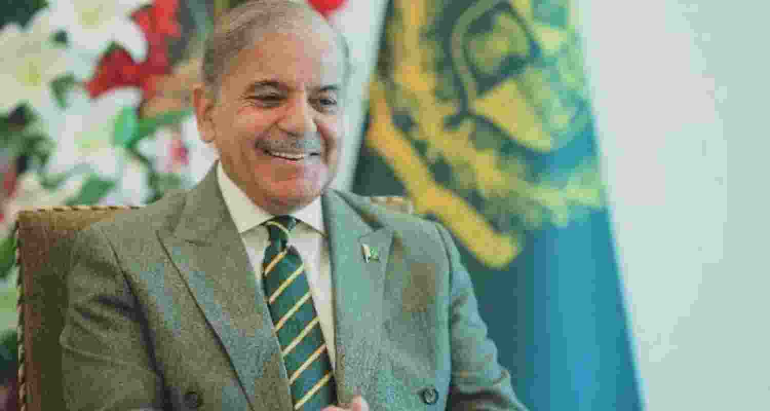 Pakistan's newly-elected Prime Minister Shehbaz Sharif.