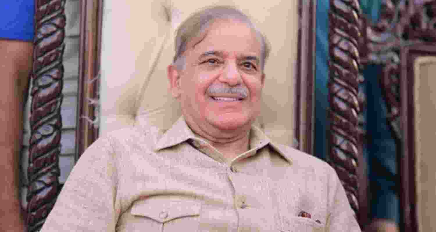 Prime Minister Shehbaz Sharif visits army headquarters to discuss national security.