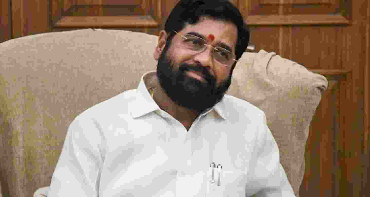 Image of Maharashtra Chief Minister Eknath Shinde. 