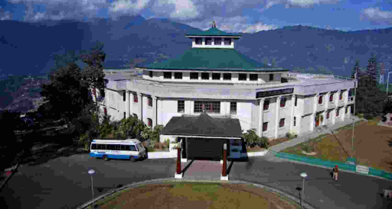 The Sikkim Assembly in Gangtok.