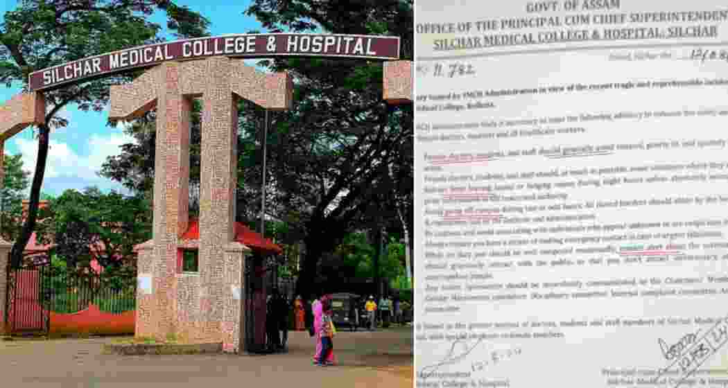 The letter issued by SMCH, later retracted, urging women doctors to avoid isolated areas sparks protests.