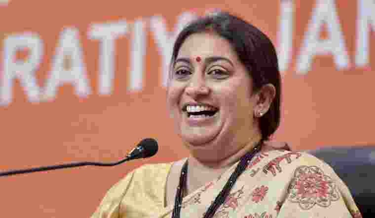 Smriti Irani’s Delhi role sparks CM candidate speculation