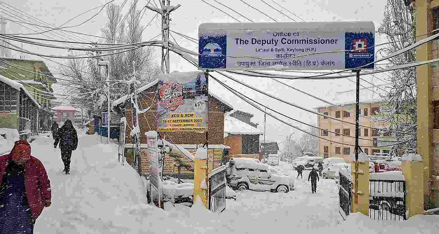 At least 228 roads, including four national highways, have been closed due to heavy snowfall in tribal areas and higher hills of Himachal Pradesh.