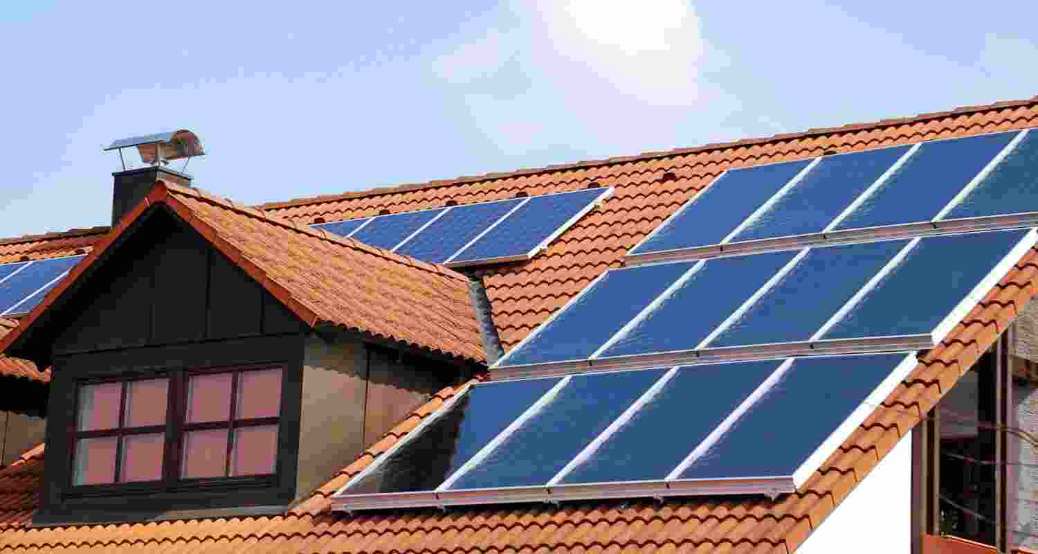 An Image of Solar panels.