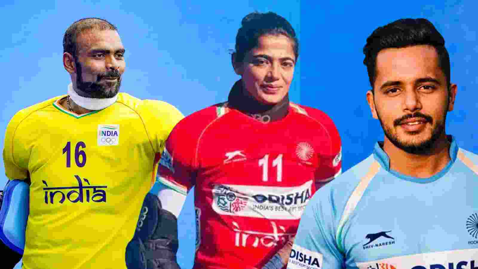 Veteran goalkeepers P R Sreejesh and Savita Punia along with captain and defender Harmanpreet Singh found themselves in contention for the 'Player of the Year' honours