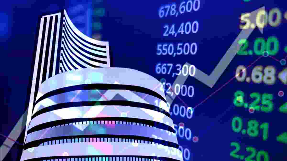 The Sensex and Nifty indices made significant gains, nearly 1% each, on Monday, buoyed by a surge in Asian and European markets, along with a dip in Brent crude oil prices and increased foreign investor activity.