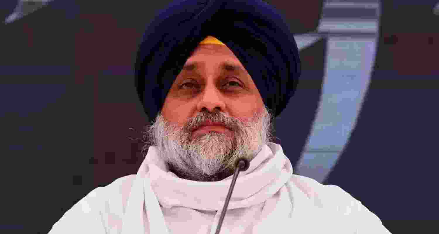 SAD supremo Sukhbir Singh Badal.