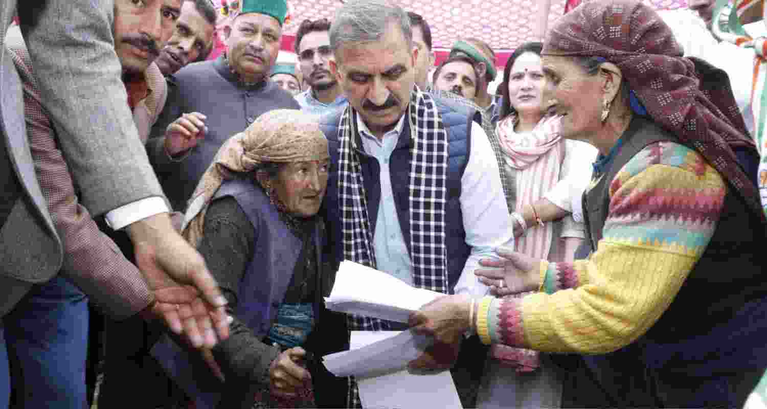 HP CM Sukhu kicks off poll campaign for Shimla from remote Dodra Kwar belt