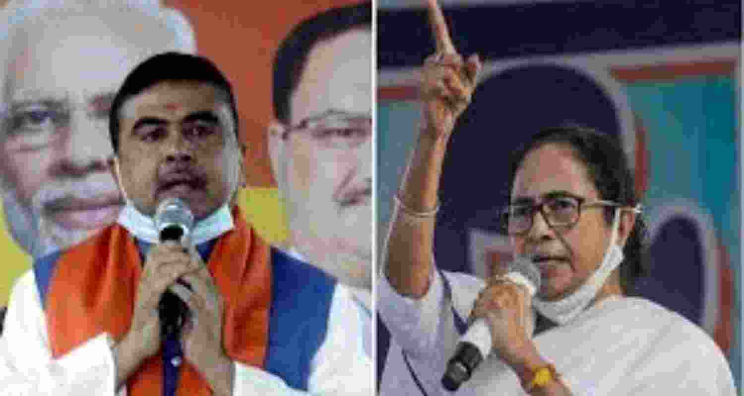 BJP's Suvendu blames Mamata for Tatas' exit from Singur
