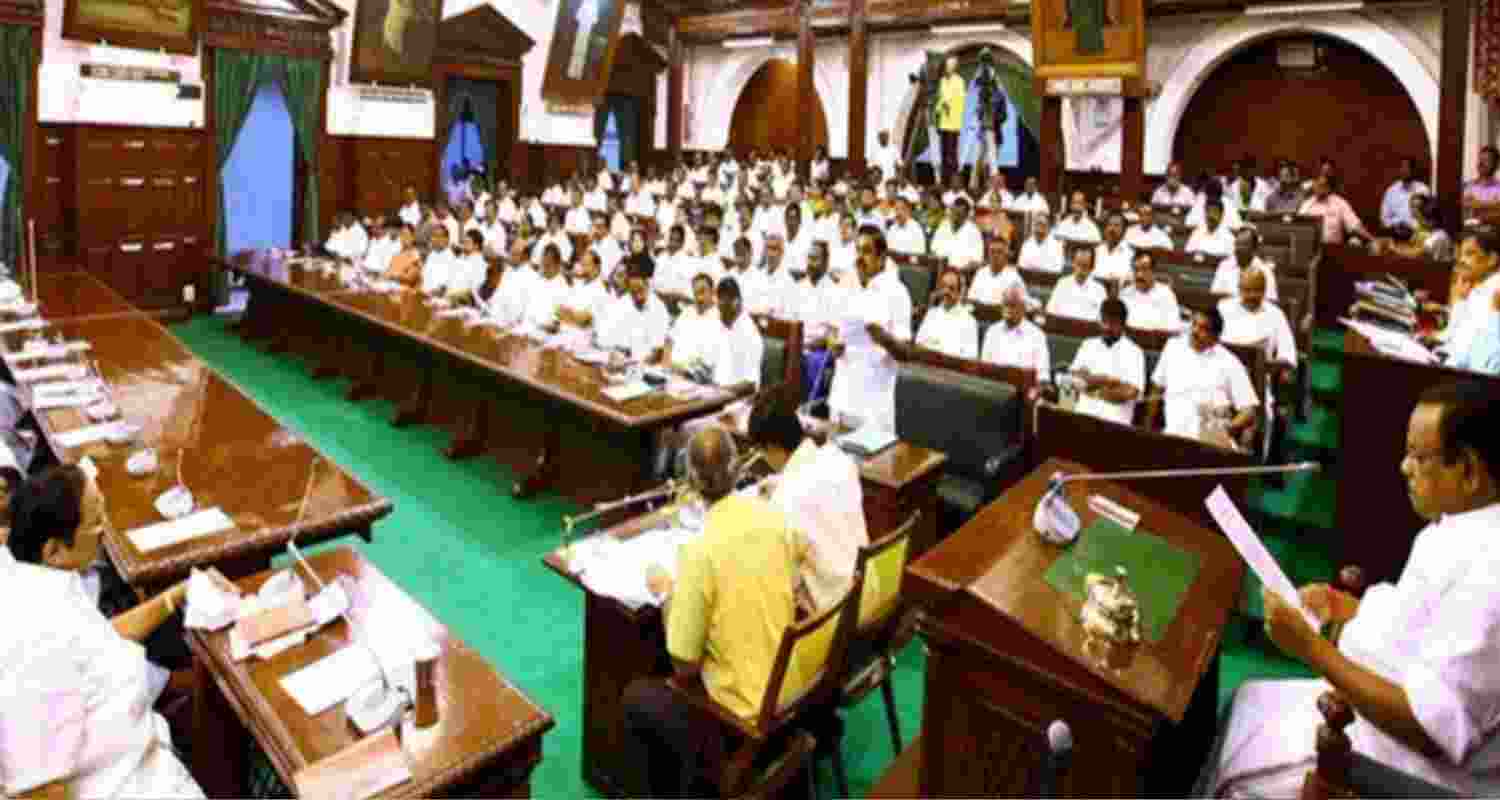 Image of Tamil Nadu assembly. 