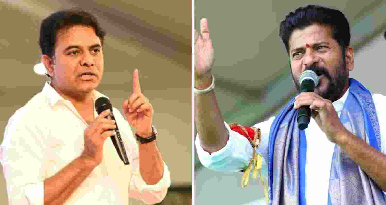 “He only said in the past that he was born in the BJP and he would end his political journey in the BJP under the saffron flag,” KTR recalled and challenged the Chief Minister to deny his statement.