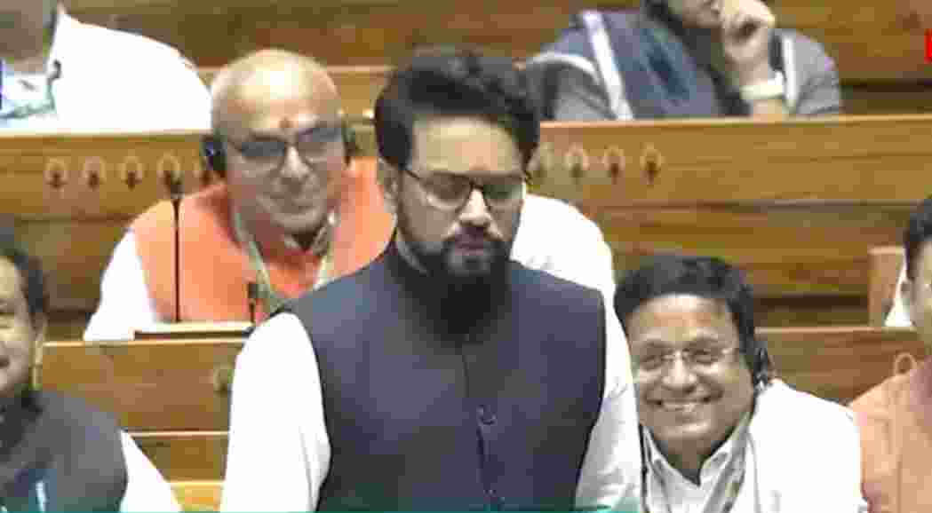   Some people are "accidental" Hindus and their knowledge of Mahabharata is also "accidental," Hamirpur MP Anurag Thakur said.in a speech during discussions on the Budget in the Lok Sabha.