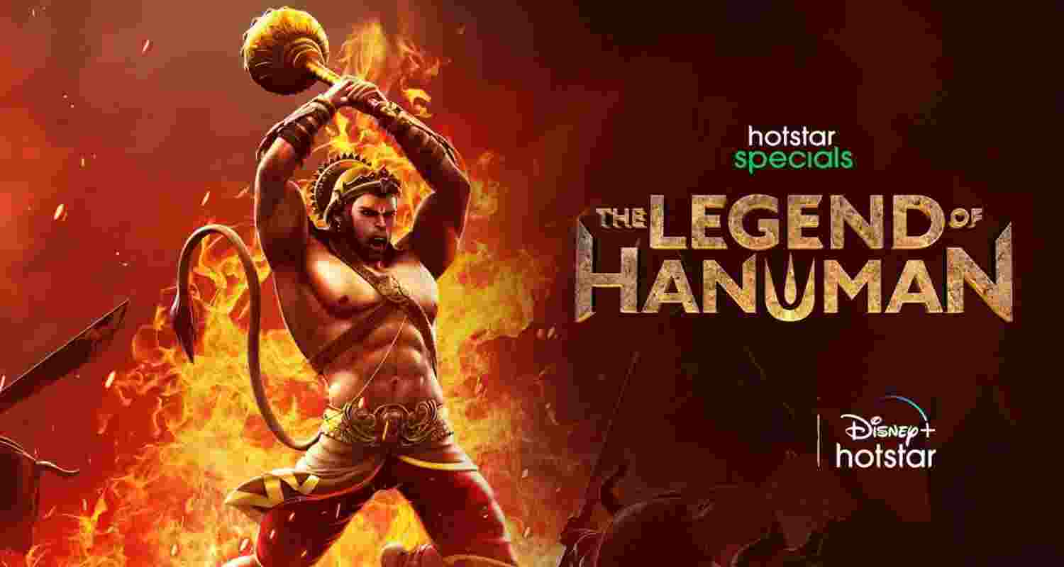 'The Legend of Hanuman' poster. 