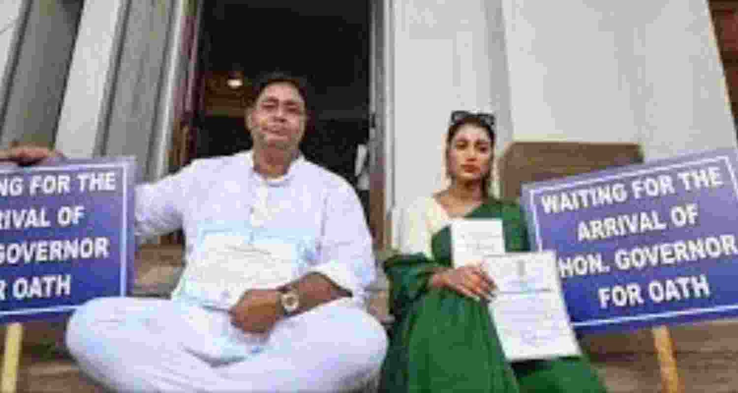 WB: TMC MLAs launch sit-in on Assembly premises on Thursday