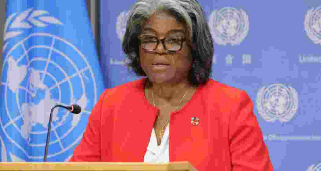 File photo of US Ambassador to the UN, Linda Thomas-Greenfield.