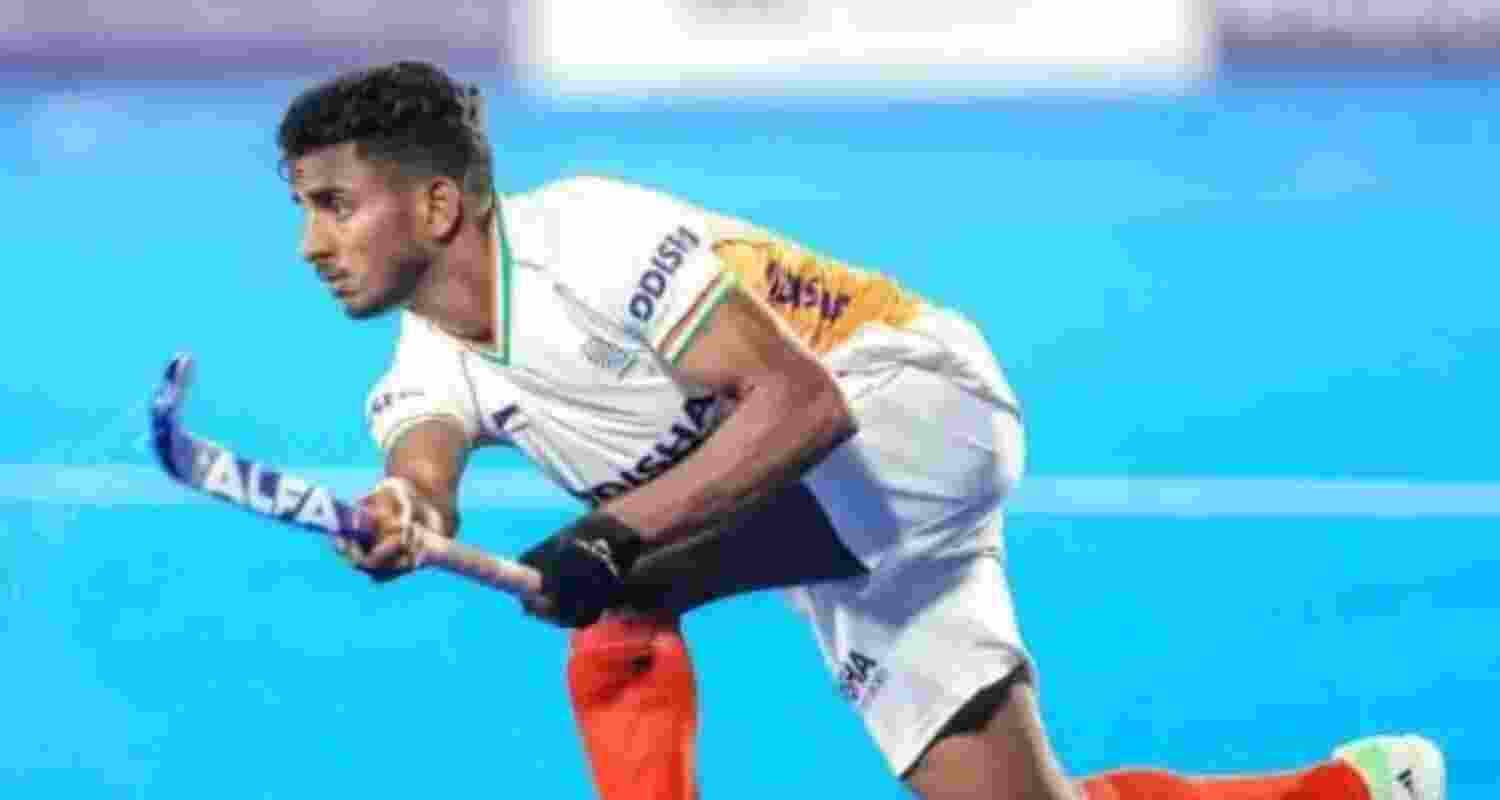 The Indian men's junior hockey team captain Amir Ali. File Photo. 