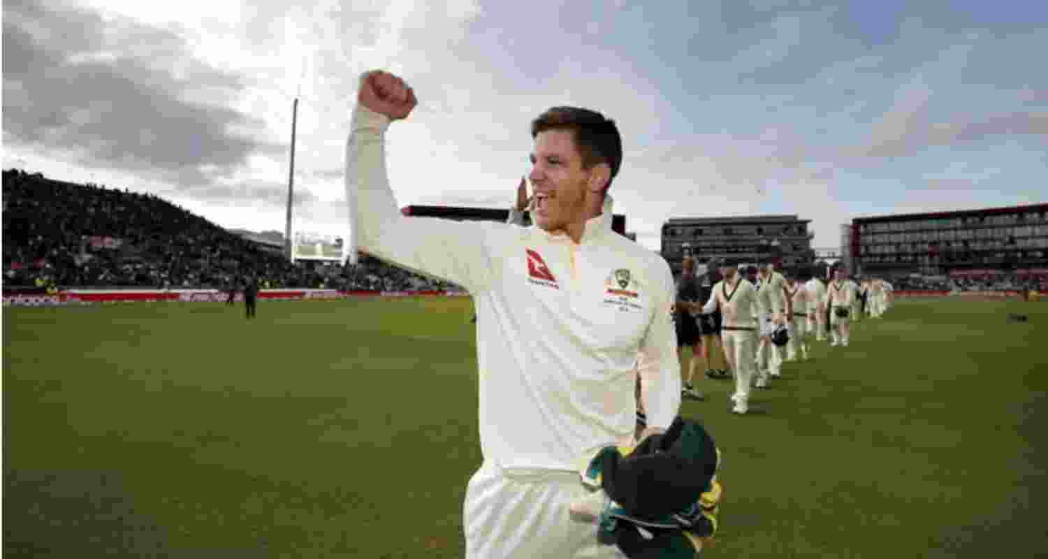 Tim Paine. ICC Image from X.