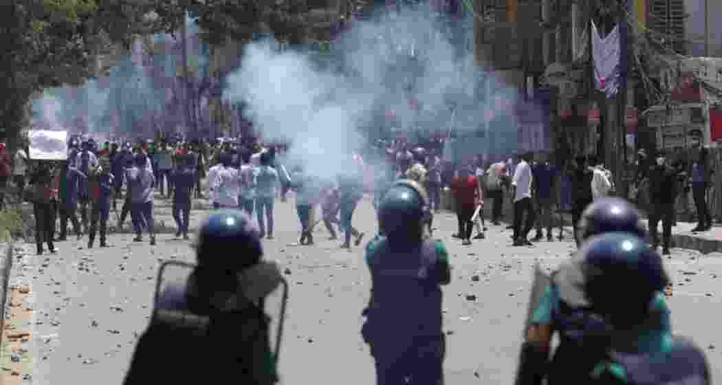 Bangladesh is currently facing major protests over job quota row from students. 