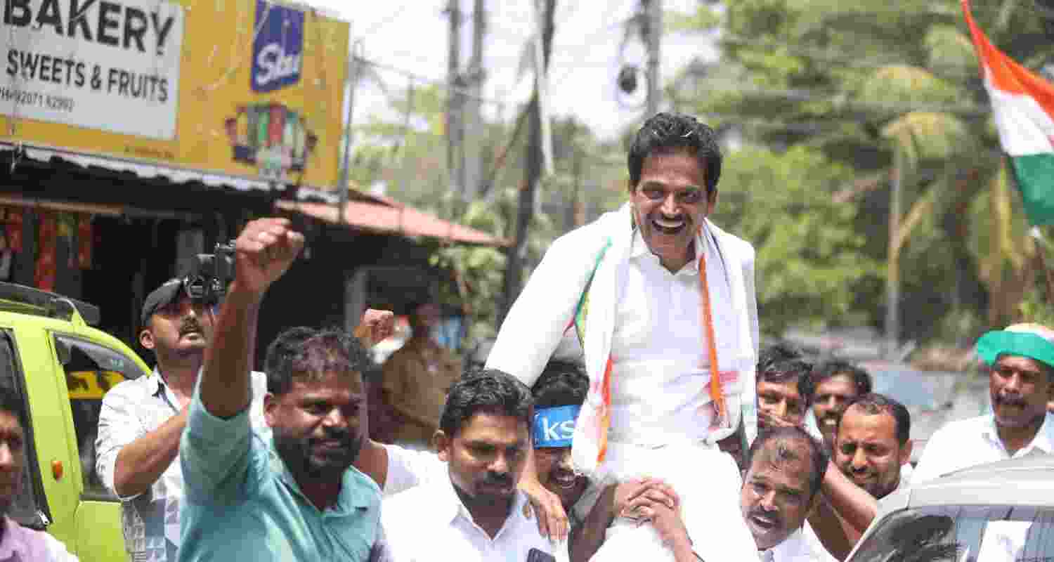 Congress Leader and a member of the Rajyasabha K C Venugopal. Image X.