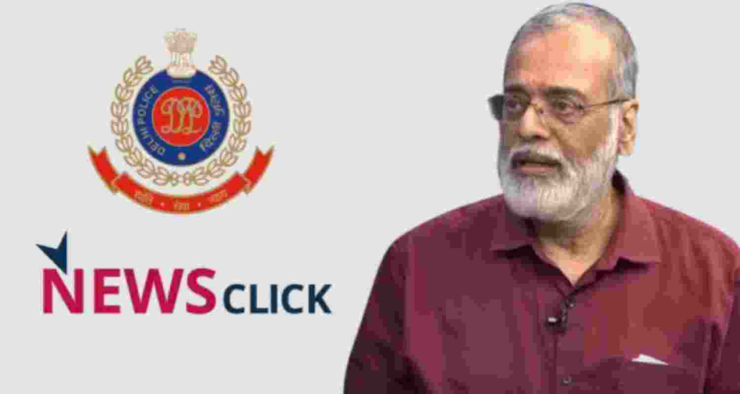NewsClick Founder Prabir Purkayastha. Image X.