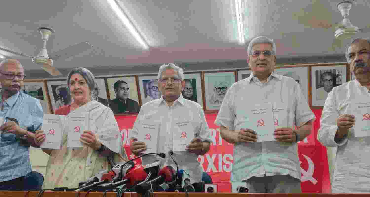 CPI (M) Launches Manifesto for upcoming Lok Sabha Elections. Image X.