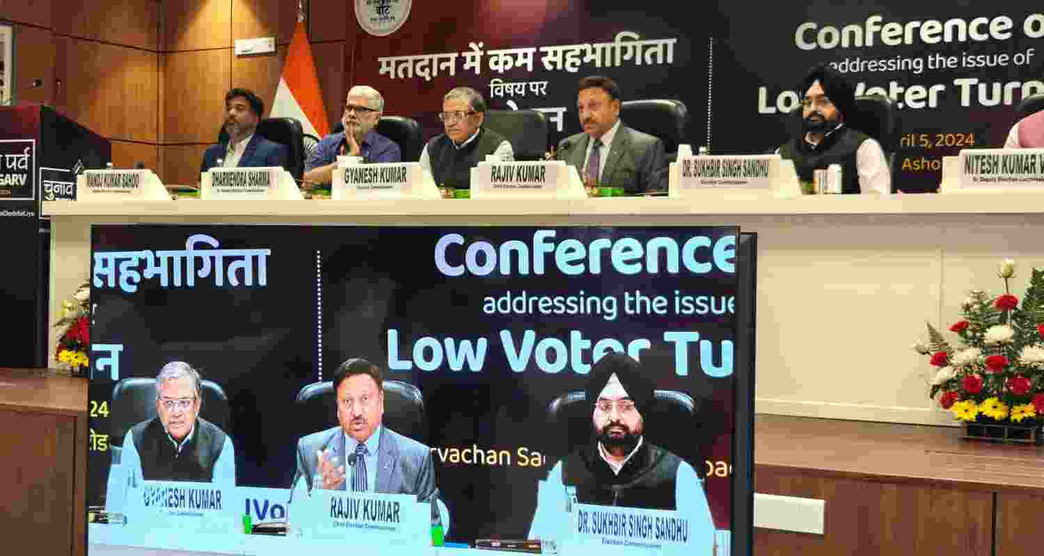 Election Commission of India strategises ahead of Lok Sabha polls to address Low Voter s turnout. Image X.