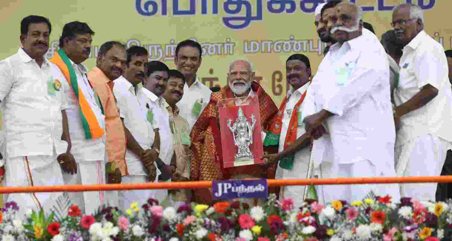 Modi in Mettupalayam, Tamil Nadu. Image X.